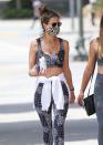 <p>Alessandra Ambrósio looks ready for summer on Friday during a stroll around L.A.</p>