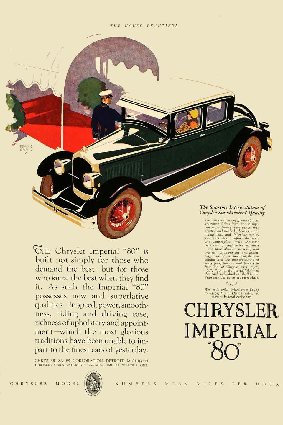 1926: Chrysler Imperial 80