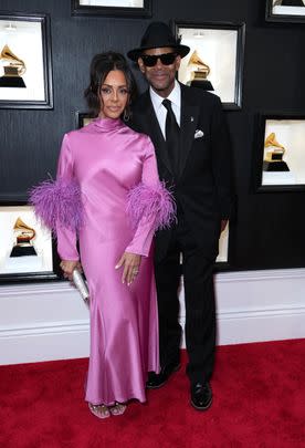 Lisa Harris and Jimmy Jam