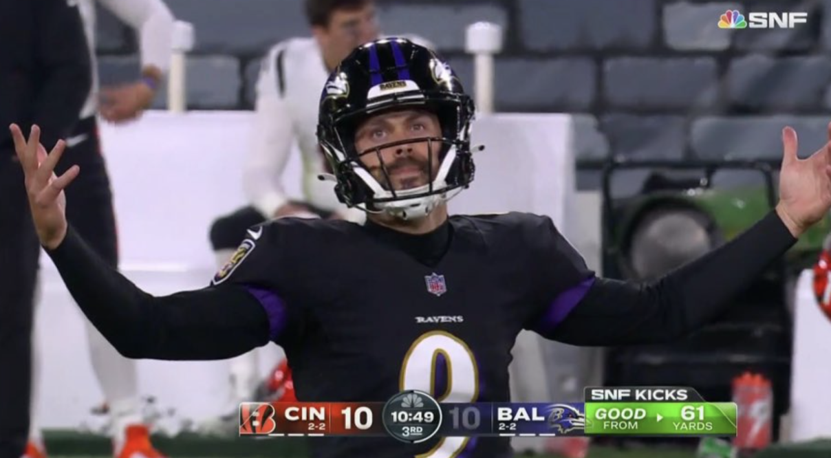 Justin Tucker NFL record 66-yard field goal: Reaction from Texas fans