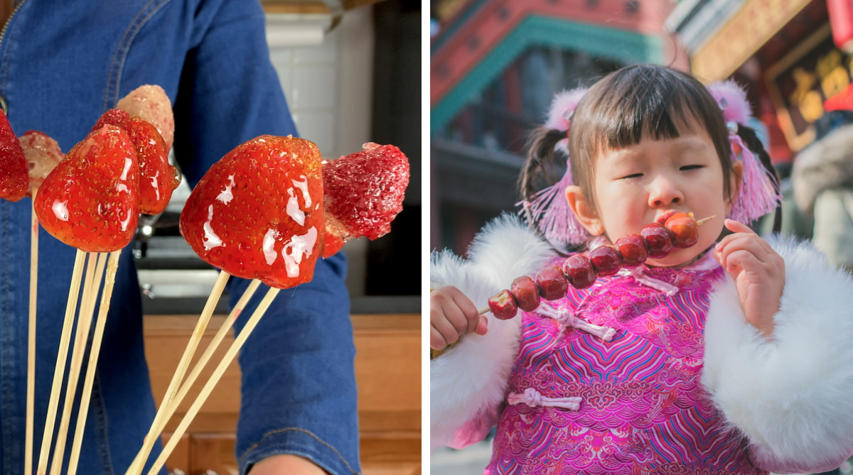 How To Make Tanghulu Chinese Style Candied Strawberries In 15 Minutes