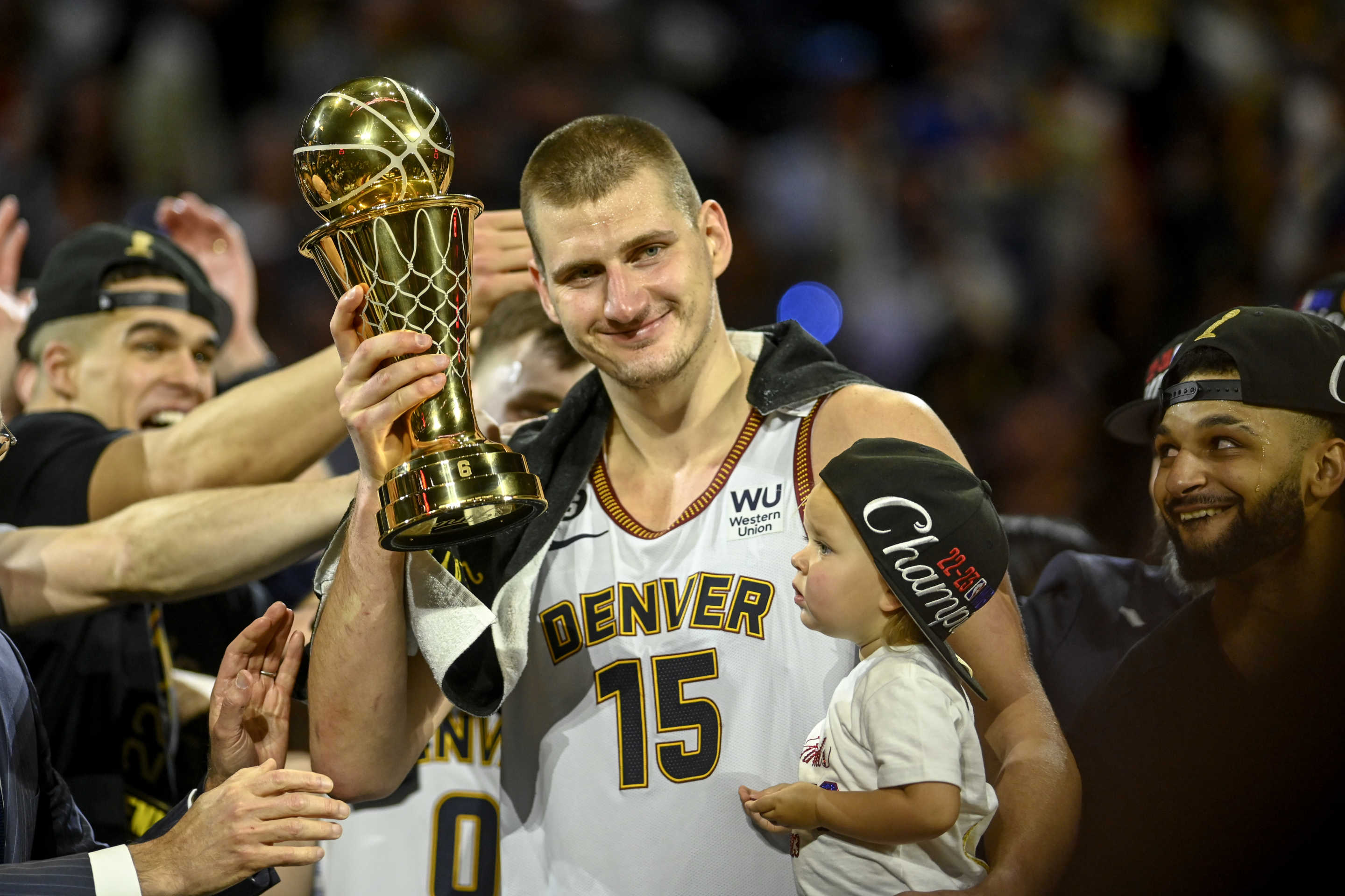 Nikola Jokić is the definition of a Level 1 player, and his first NBA championship last season likely won't be his last. (Photo by AAron Ontiveroz/The Denver Post)