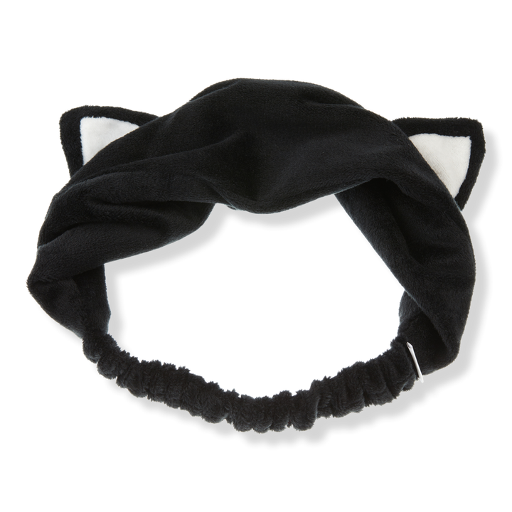 10) I Dew Care Black Cat Headband