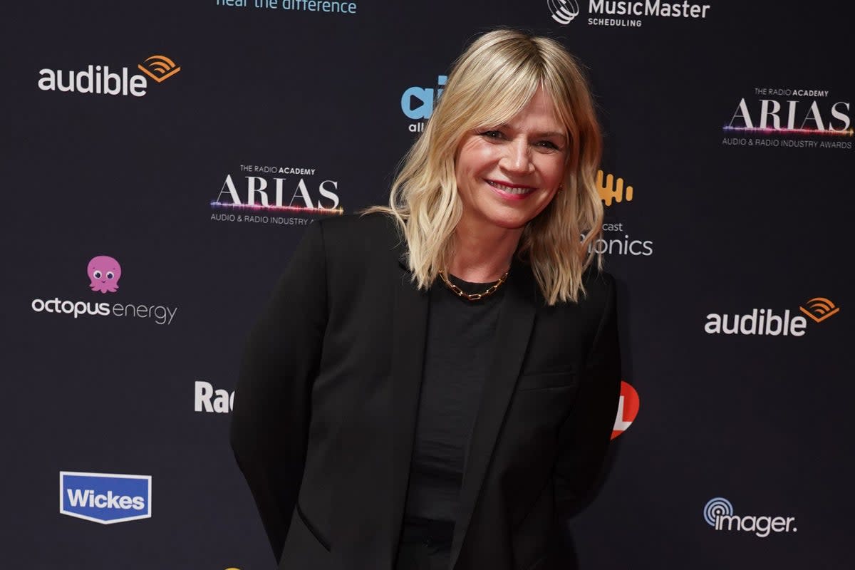 Zoe Ball has been forced to pull out of covering the Coronation Concert for BBC Radio 2 (Ian West/PA) (PA Archive)