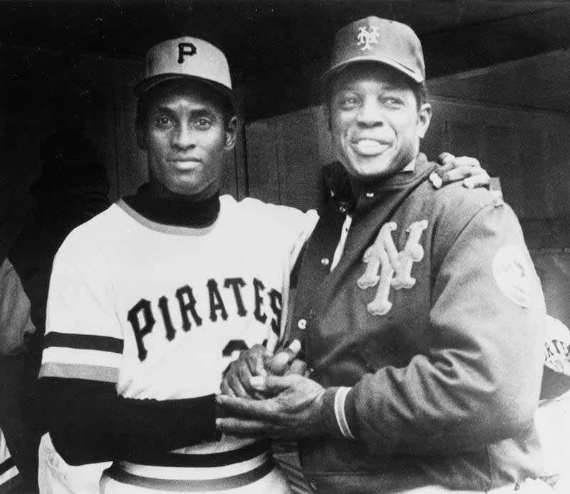 Roberto Clemente, Willie Mays