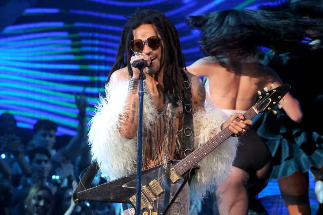 Lenny Kravitz performs at the 2024 MTV Video Music Awards at UBS Arena on September 11, 2024 in Elmont, New York.   - Credit: Mike Coppola/Getty Images/MTV