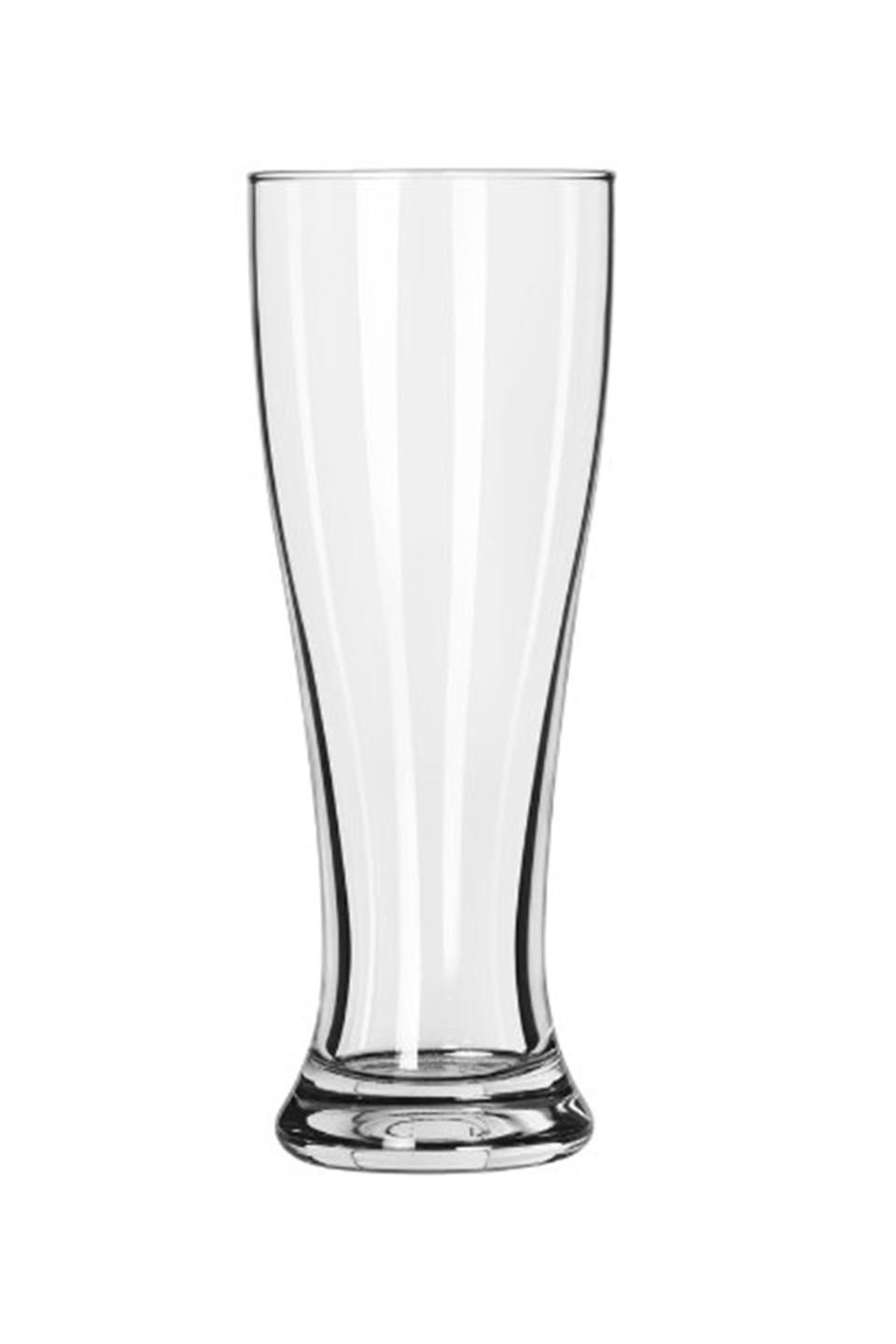 13) Libbey Midtown Pilsner Glass Clear