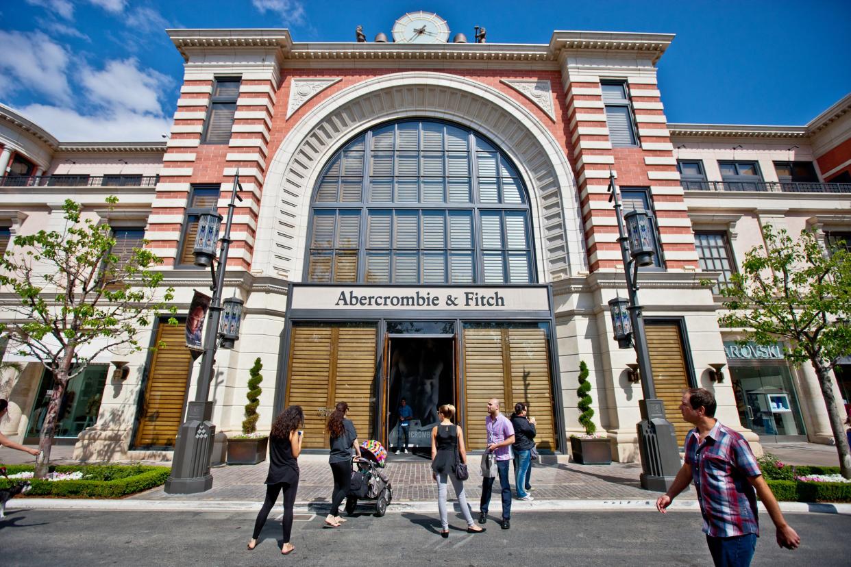 Abercrombie & Fitch, The Grove shopping mall, Los Angeles