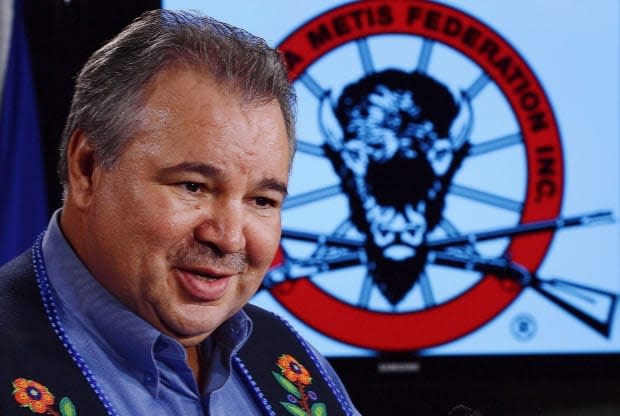 David Chartrand, vice-president of the Métis National Council, says communities outside northwestern Ontario saying are not connected to the Métis homeland or to the culture of the nation. (Sean Kilpatrick/The Canadian Press - image credit)