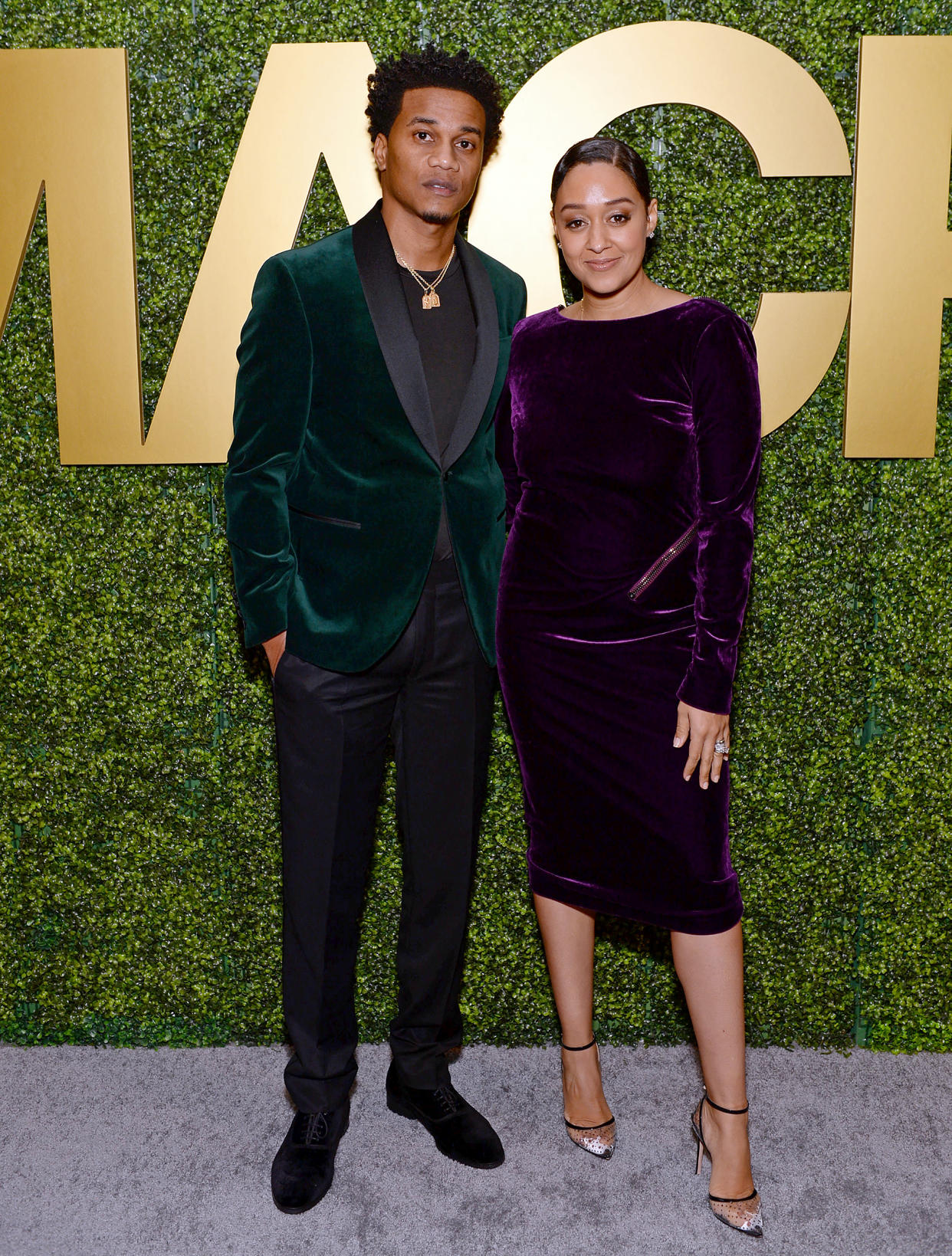 Cory Hardrict and Tia Mowry (Andrew Toth / Getty Images)