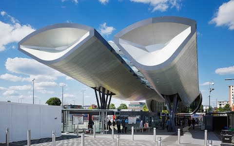 Slough has a youthful vibe - and a striking bus station - Credit: ARCAIDIMAGES