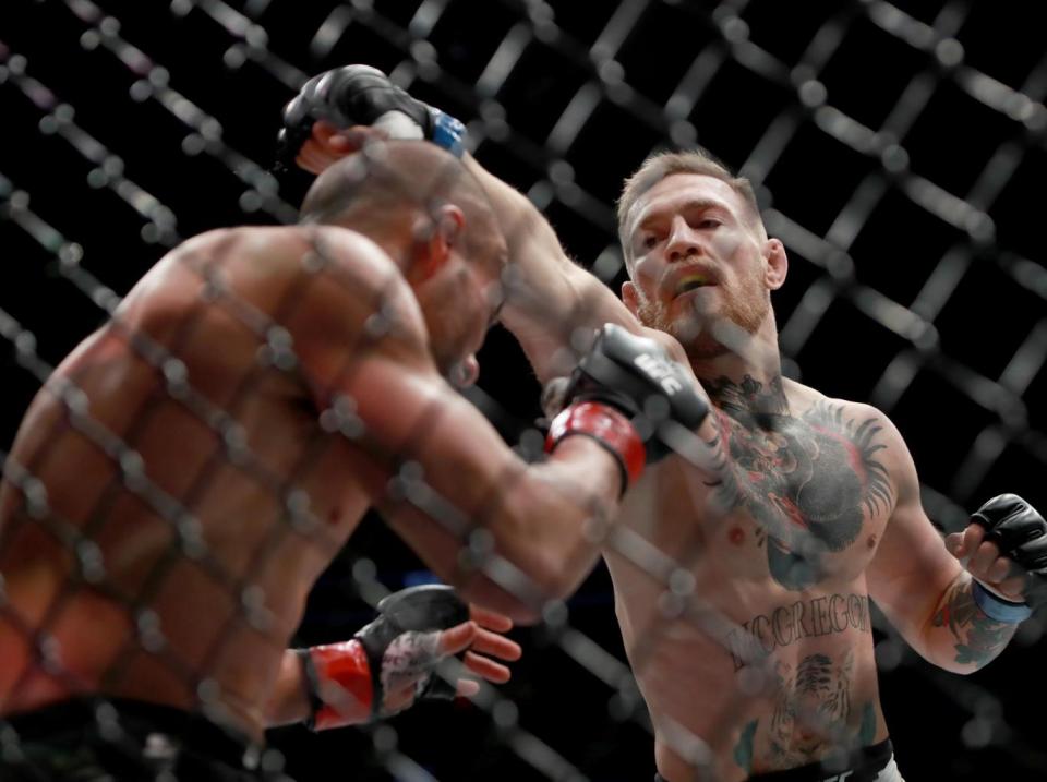 McGregor has not fought in the Octagon this year (Getty)