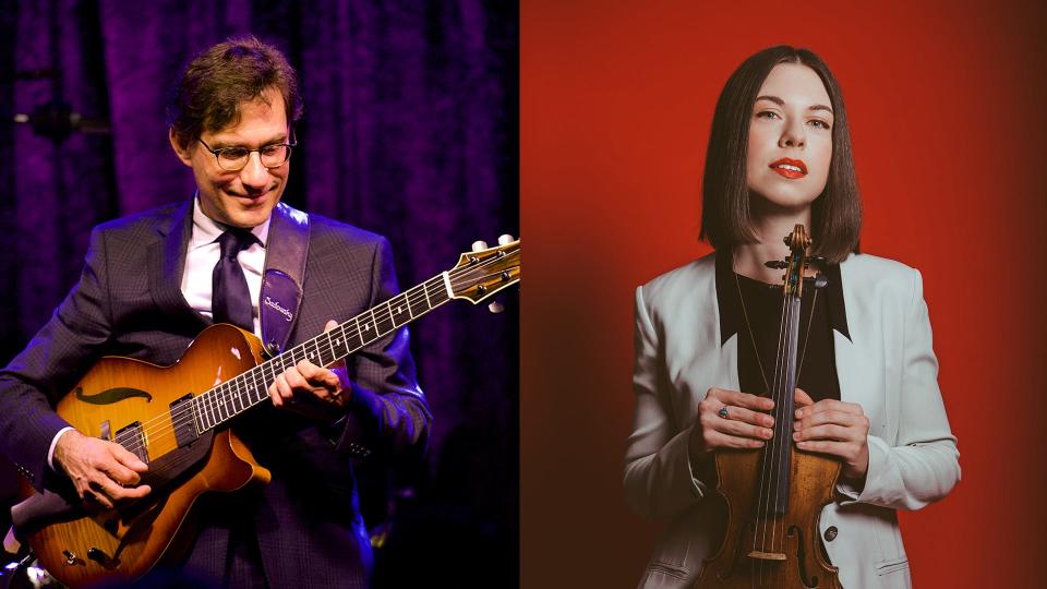 Tessa Lark and and Frank Vignola are set to perform May 18 at Tuckerman Hall.