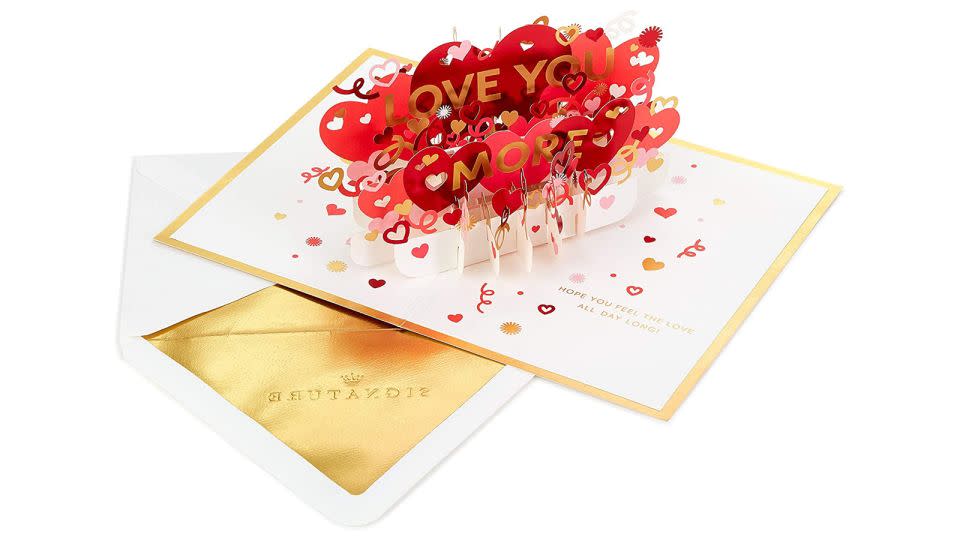 Hallmark Signature Wonder Pop Valentine's Day Card  - Amazon