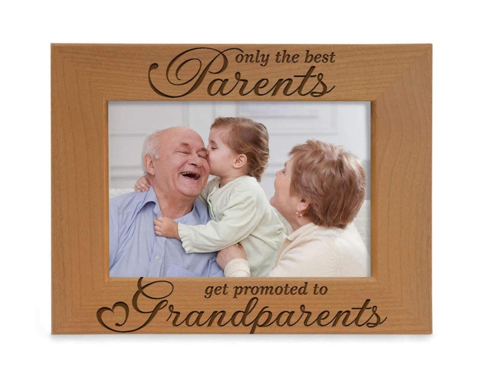 Only The Best Parents get Promoted to Grandparents Picture Frame