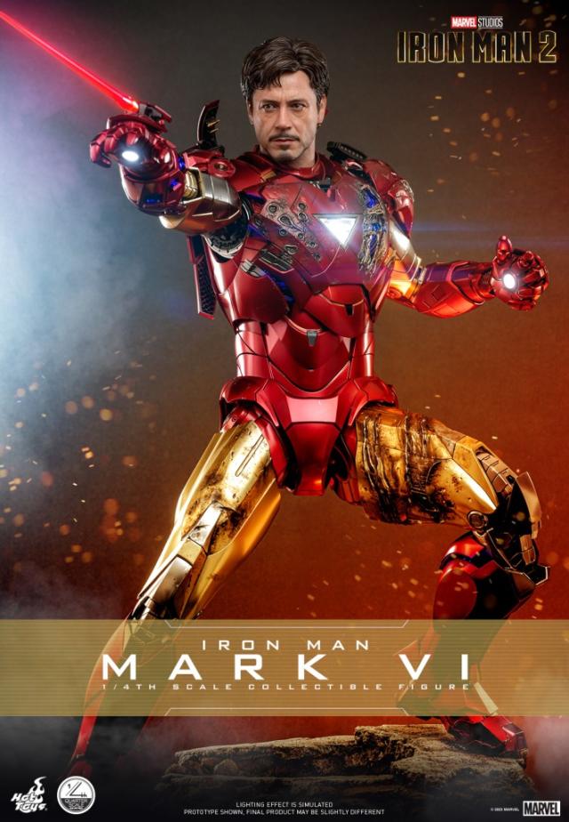 Marvel Iron Man Mark IV 1:6 Movie Masterpiece Action Figure - 24h delivery