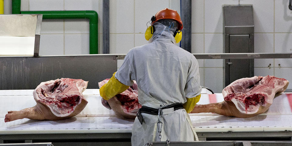 Pork Processing At A Smithfield Foods Plant (Bloomberg via Getty Images)