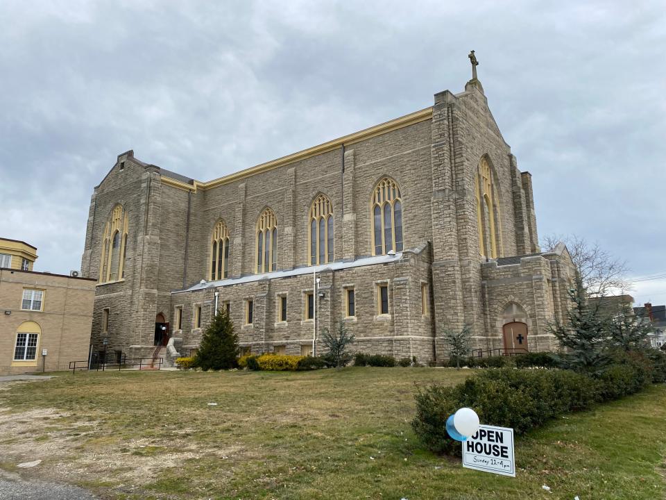 The Holy Spirit Church on Feb. 19, 2023, during the open house held by JLD Investment Group.