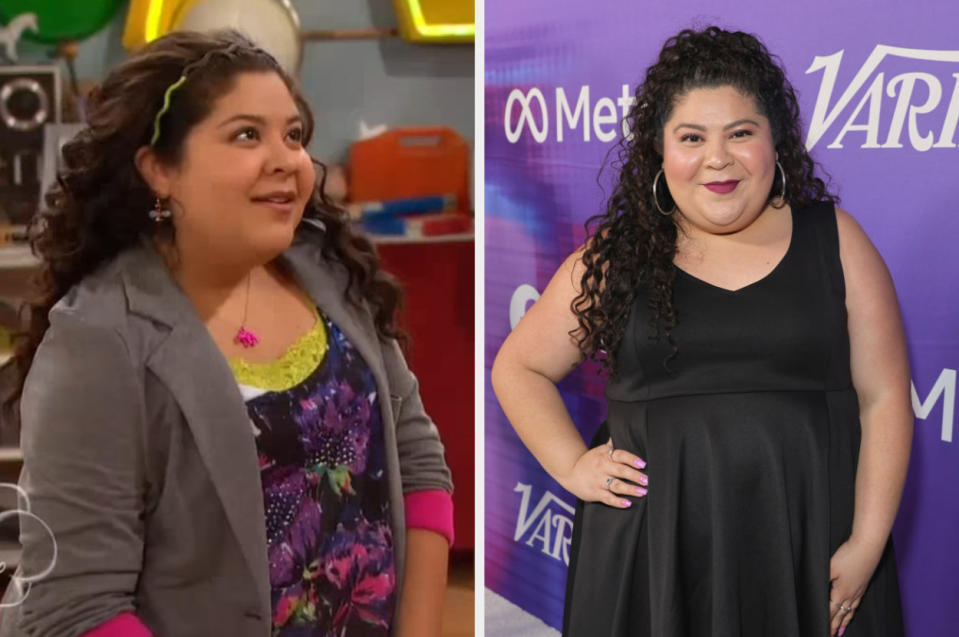 Side-by-side of Raini Rodriguez