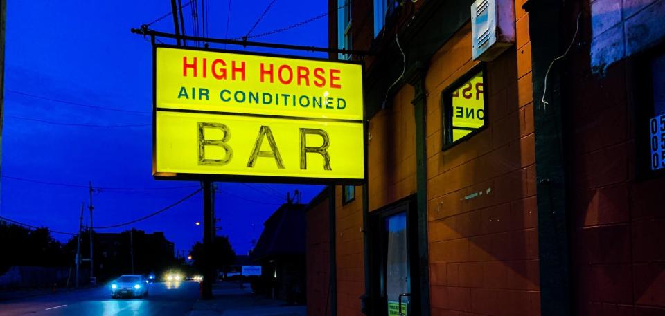 A bar called High Horse is open in the former Do Drop Inn space at 1032 Story Ave., Louisville.