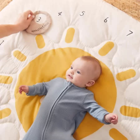 Sunshine Baby Organic Cotton Milestone Blanket