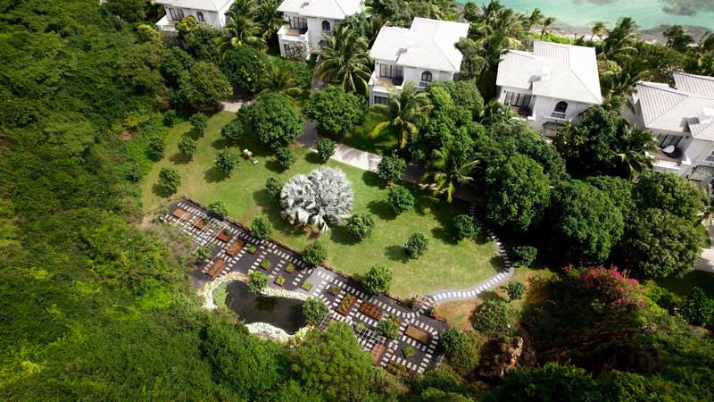 越南芽莊鴻翠島萬豪水療度假酒店推出M Valley，打造生態綠洲，創造永續精彩的旅遊體驗。（萬豪提供）