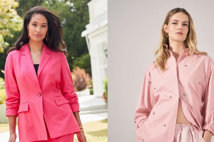 Find your perfect pink for spring (Kaleidoscope/River Island/PA).