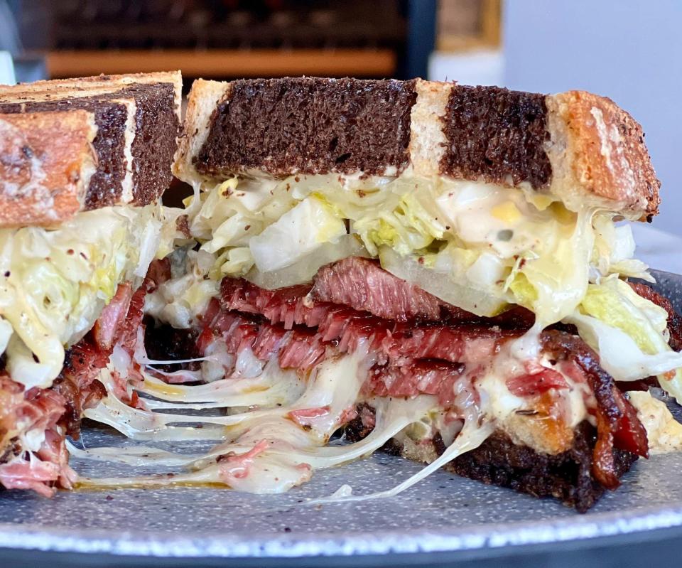 Chef Jonathan "Jon" Blackford makes the pastrami as well as bread in-house at Argyle, the new upscale restaurant at The Yards in Ponte Vedra Beach.