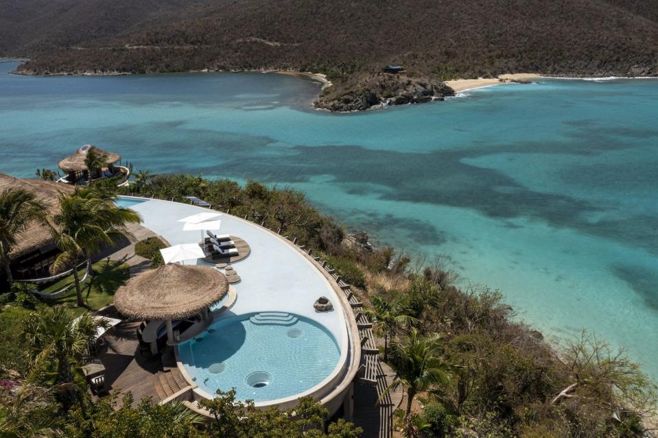 Aerial View of the Pool