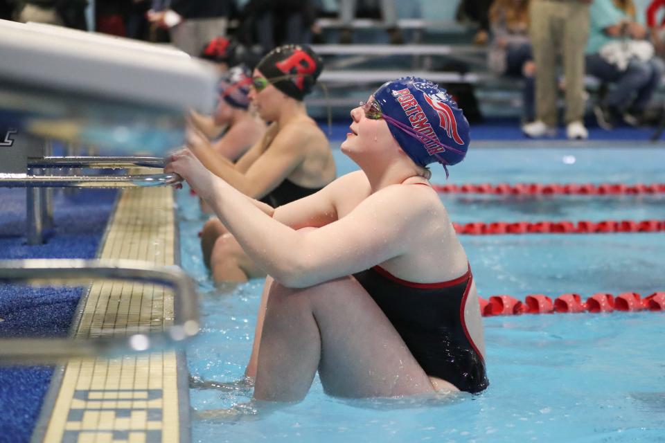 Hannah Steen finished with victories in the 200 IM and the 100 butterfly in Wednesday's meet vs. North Providence.
