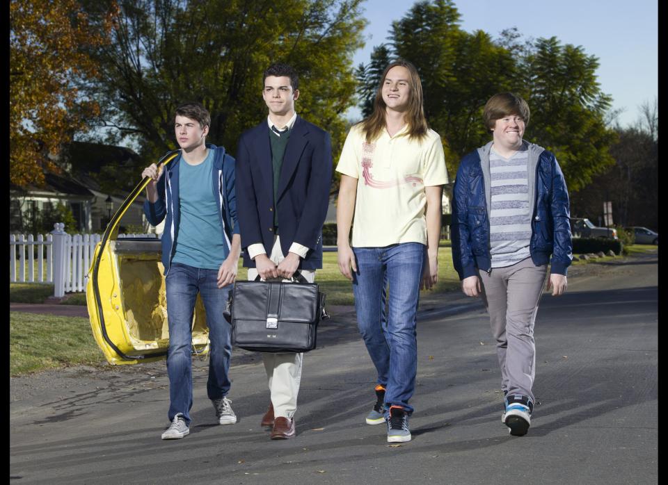 Original UK Series: "The Inbetweeners"    Though time will tell if the MTV adaptation will be able to rival the cult appeal of the original, the first three episodes of the new comedy prove just as charming as the British show, albeit in distinctly American ways. British humor may be dry and acerbic, but the new cast has undeniable chemistry and comic timing, and it will be interesting to see where the show goes when it starts utilizing its original material, rather than the six episodes it based on the UK series.
