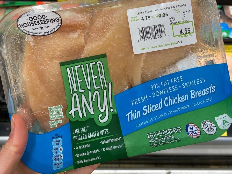 aldi never any chicken