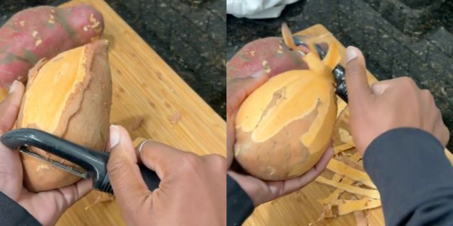 This Viral Potato Peeling Hack Could Save You So Much Time—If You