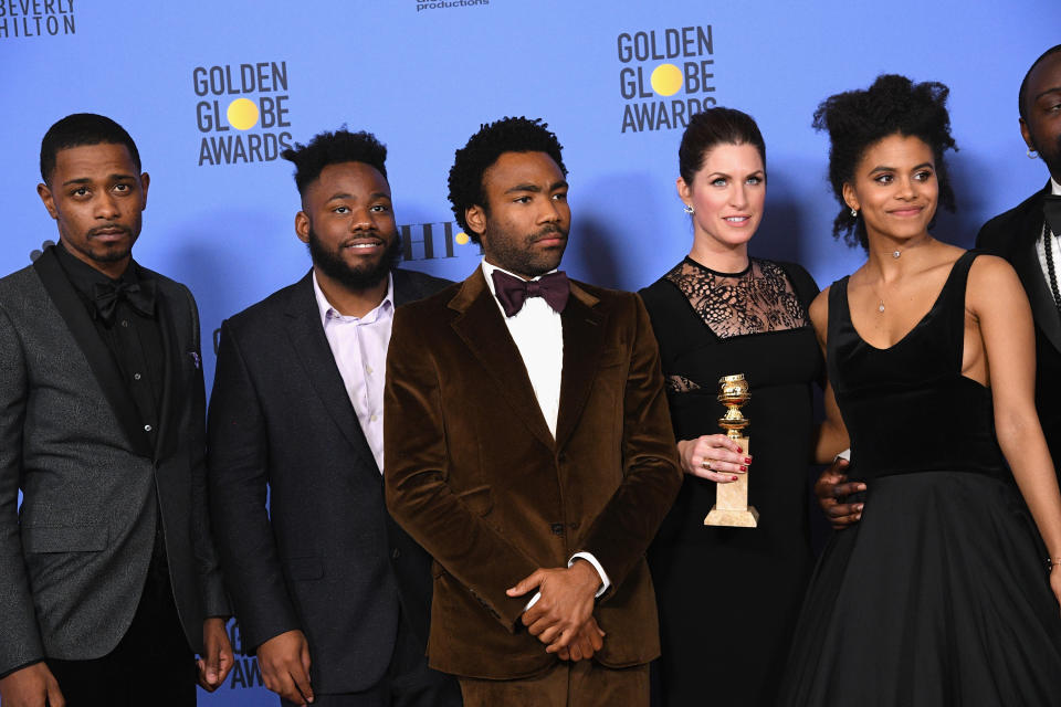 NBC's "74th Annual Golden Globe Awards" - Press Room