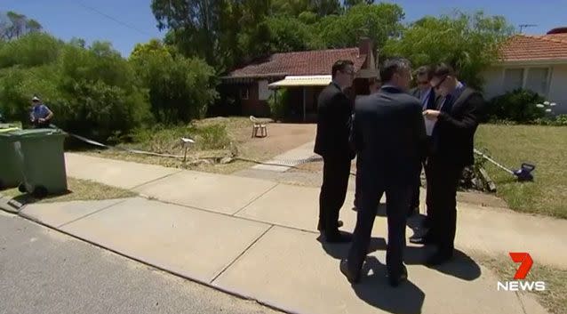 When police arrived the man had left the house, but was arrested eight hours later. Photo: 7 News