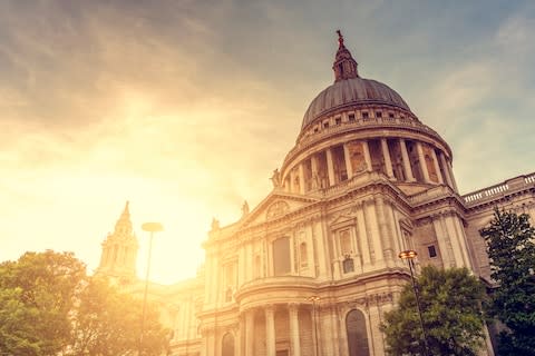 St Paul’s cathedral, built in 1675 - but first, pubs - Credit: istock