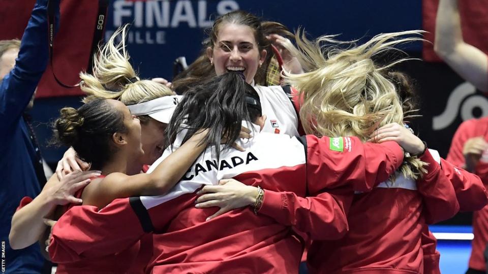 Canada celebrate