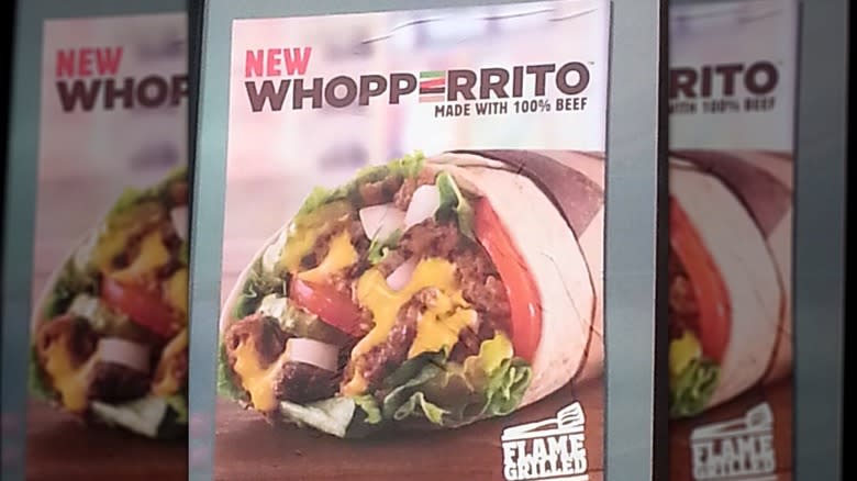 Whopperito ad