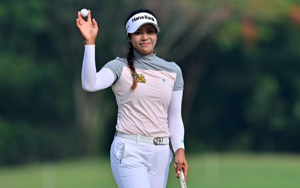 Patty Tavatanakit: 'I want to be like Tiger Woods and change golf forever' - AFP