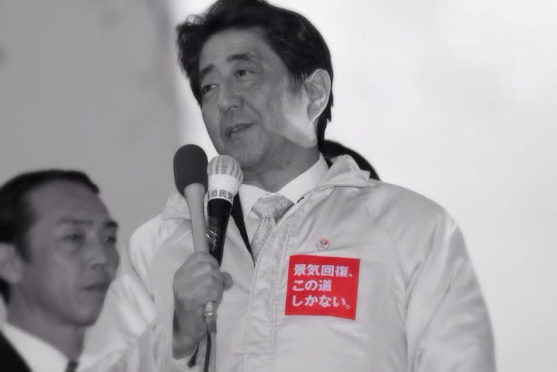 ▲安倍晉三遇刺身亡，在台發展的日籍藝人發聲致哀。（圖／安倍晉三臉書）