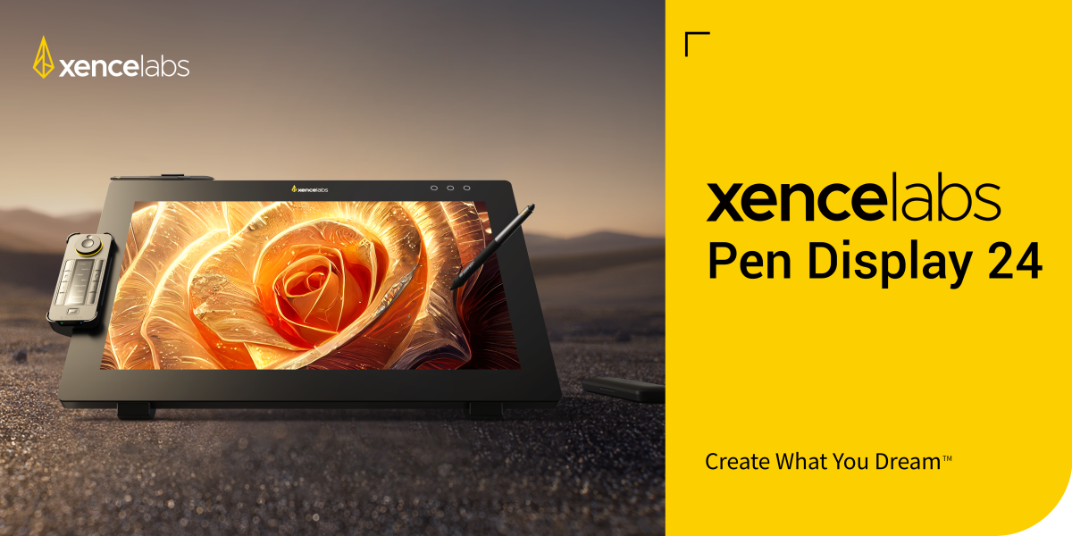 Xencelabs Unveils New Pen Display 24 Studio Series