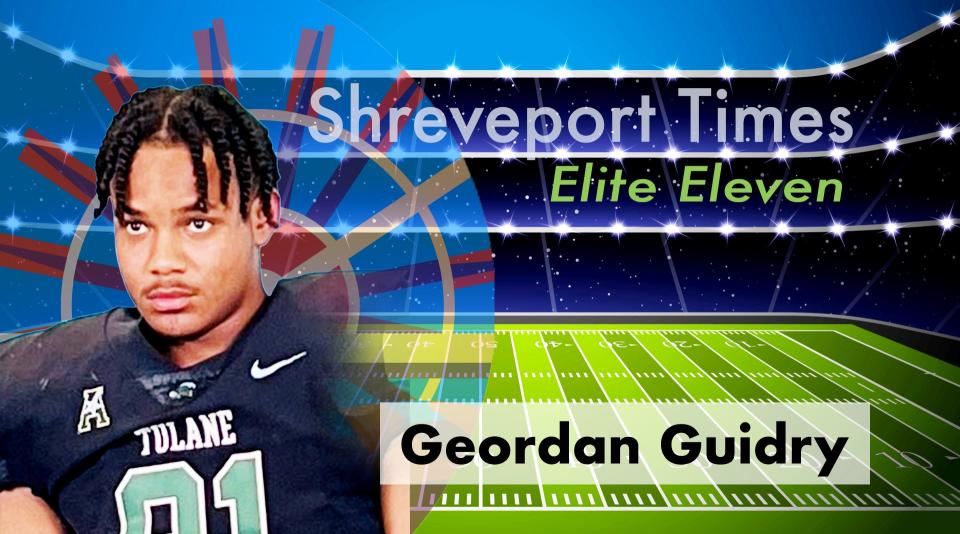 Geordan Guidry is a 2023 Shreveport Times Elite Eleven. 