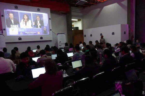 Segundo debate de la CDMX entre Brugada, Taboada y Chertorivski.