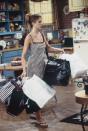 <p>Was this taken in 2000 or in 2020? It's hard to tell, because Rachel's entire look – from her slip dress to her flip flops – is trending hard right now. </p><p><strong>What you'll need:</strong> <em>Plus Size Snakeskin Print Slip Dress, $14, Forever 21</em></p><p><a class="link " href="https://go.redirectingat.com?id=74968X1596630&url=https%3A%2F%2Fwww.forever21.com%2Fus%2F2000426094013.html%3Fsource%3Dshoppingads%26glCountry%3DUS%26glCurrency%3DUSD&sref=https%3A%2F%2Fwww.seventeen.com%2Ffashion%2Fceleb-fashion%2Fg29439613%2Frachel-green-outfits-friends%2F" rel="nofollow noopener" target="_blank" data-ylk="slk:SHOP NOW">SHOP NOW</a></p>
