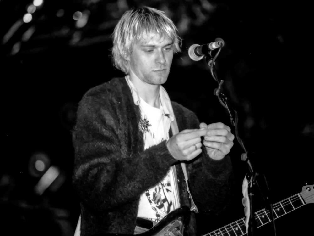 Kurt Cobain starb 1994 in Seattle im US-Bundesstaat Washington. (Bild: imago images/Votos-Roland Owsnitzki)