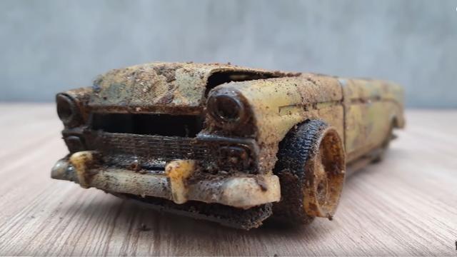 Forget About Barn Finds, These Guys Are Restoring Wrecked Scale Models