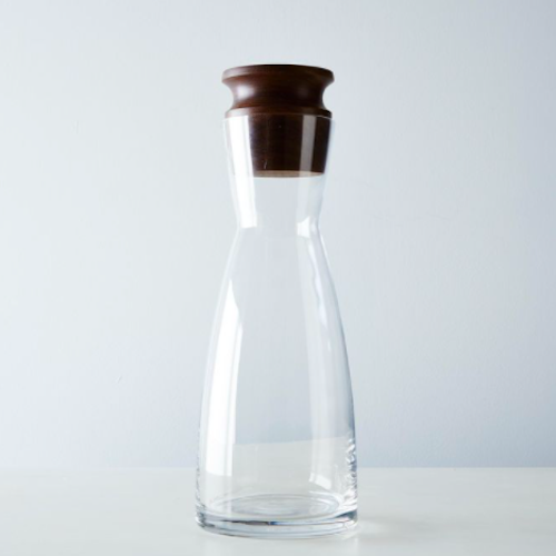 A Water Carafe Is the One Thing Your Nightstand Is Missing