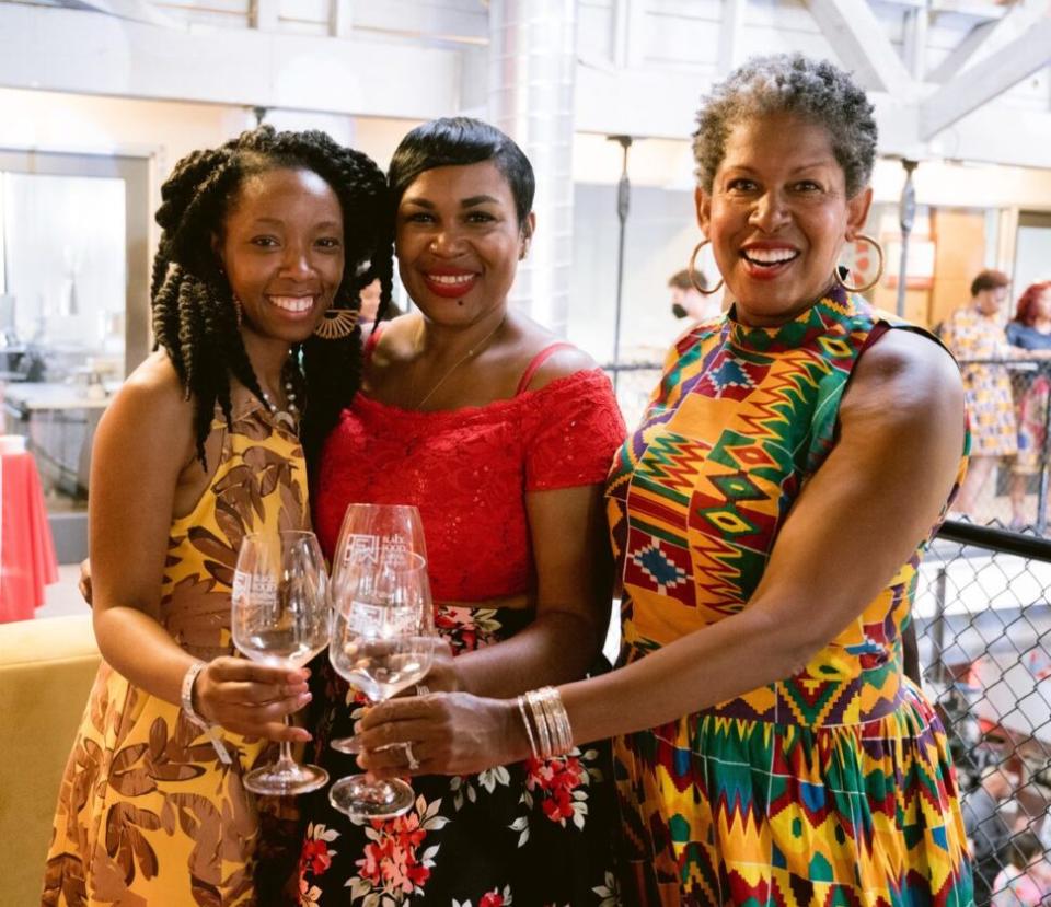 Chef Mimi (center) – Photo Credit: Black Food & Wine Experience