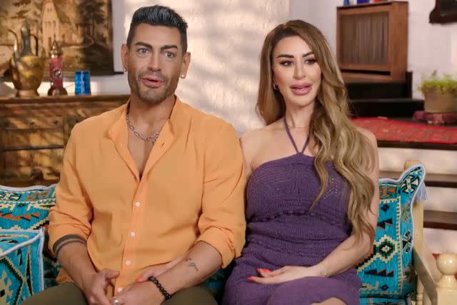 <p>TLC</p> Sarper and Shekinah have different opinions on social media, which caused an argument on 90 Day Fiancé: The Other Way.