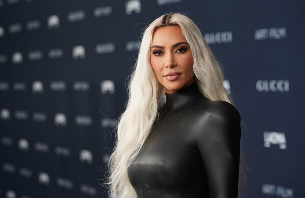 Kim Kardashian has a new favourite facial involving the sperm of a salmon credit:Bang Showbiz